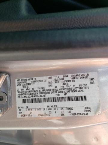 Photo 10 from auction – 2015 LINCOLN MKC with VIN 5LMCJ2A99FUJ33367