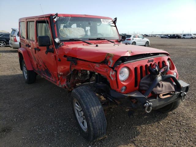 JEEP WRANGLER U 2015 with VIN 1C4BJWEG6FL562684 - Photo from auction