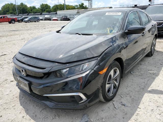 Photo 2 from auction – 2019 HONDA CIVIC LX with VIN 2HGFC2F68KH527017
