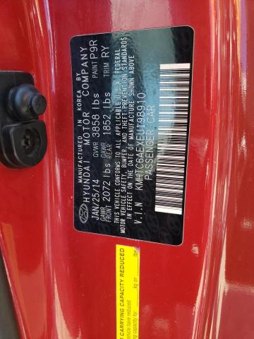 Photo 10 from auction – 2014 HYUNDAI VELOSTER T with VIN KMHTC6AEXEU198910