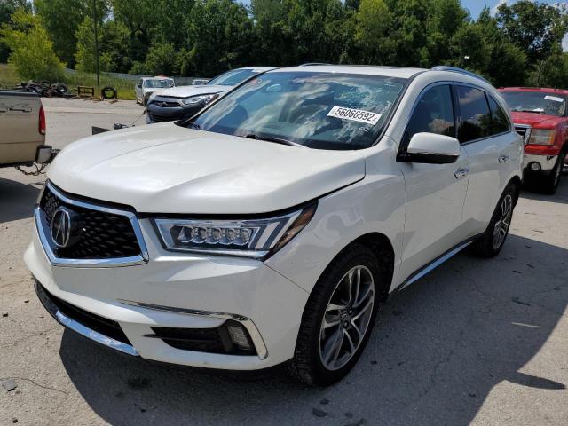 Photo 2 from auction – 2017 ACURA MDX ADVANC with VIN 5FRYD4H88HB018282