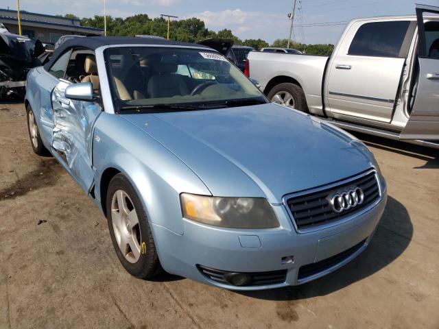 AUDI A4 1.8 CAB 2005 with VIN WAUAC48H45K021603 - Photo from auction