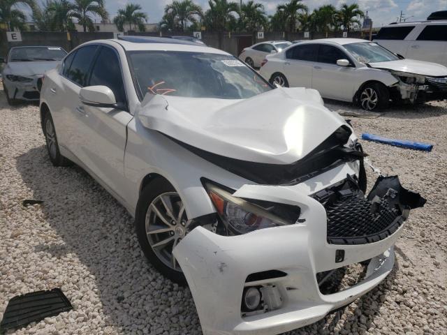 Photo 1 from auction – 2015 INFINITI Q50 BASE with VIN JN1BV7AR0FM391378