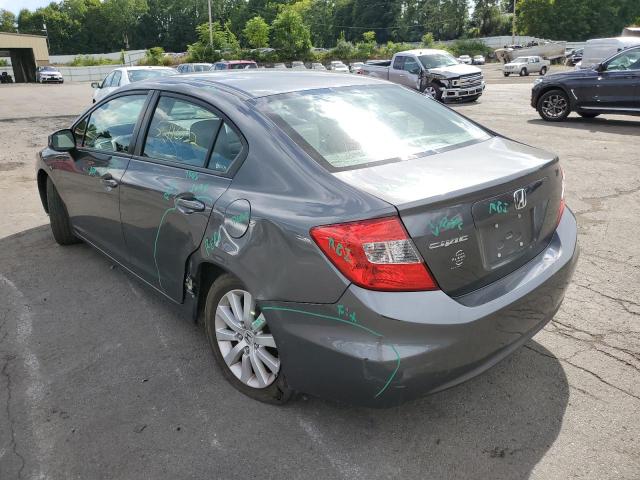 Photo 3 from auction – 2012 HONDA CIVIC LX with VIN 19XFB2F58CE332539
