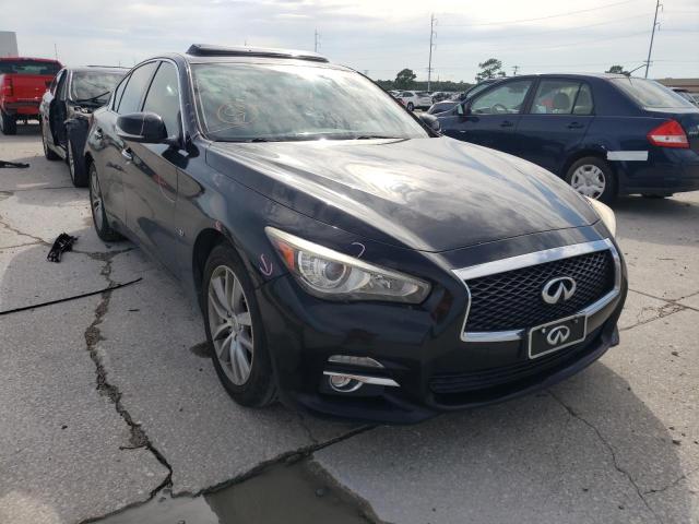 INFINITI Q50 BASE 2014 with VIN JN1BV7AR5EM701992 - Photo from auction
