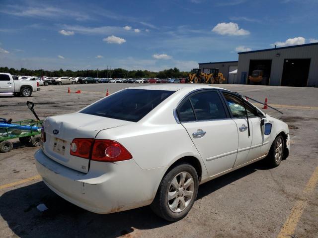 Photo 4 from auction – 2008 KIA OPTIMA LX with VIN KNAGE123185220269