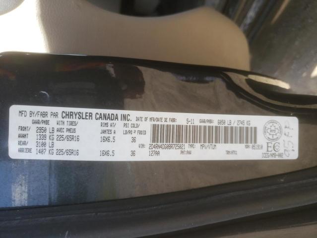 Photo 10 from auction – 2011 DODGE GRAND CARA with VIN 2D4RN4DG0BR725021