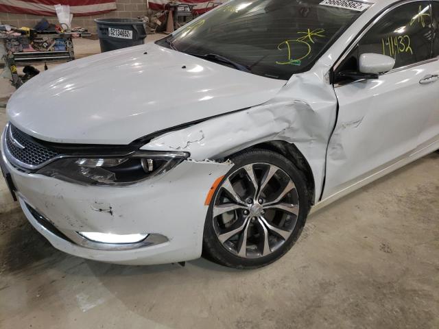 Photo 9 from auction – 2015 CHRYSLER 200 C with VIN 1C3CCCCGXFN609031