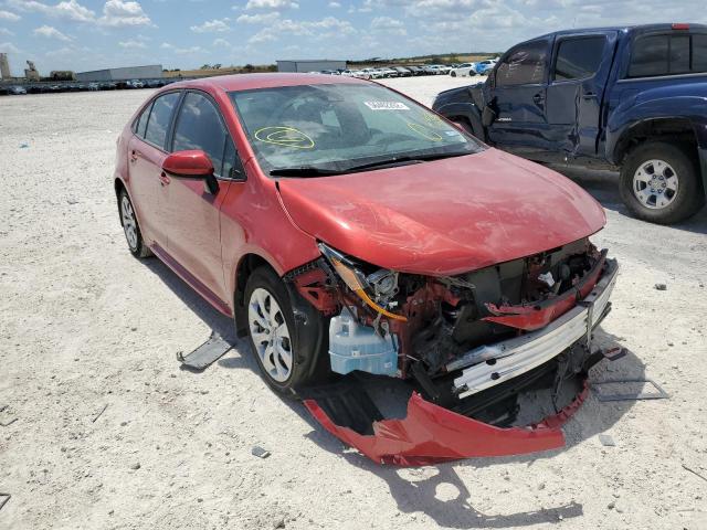 TOYOTA COROLLA LE 2020 with VIN 5YFEPRAE6LP068328 - Photo from auction