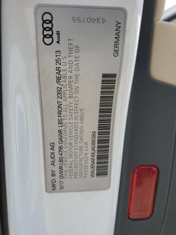 Photo 10 from auction – 2018 AUDI A4 PREMIUM with VIN WAUENAF4XJA086384