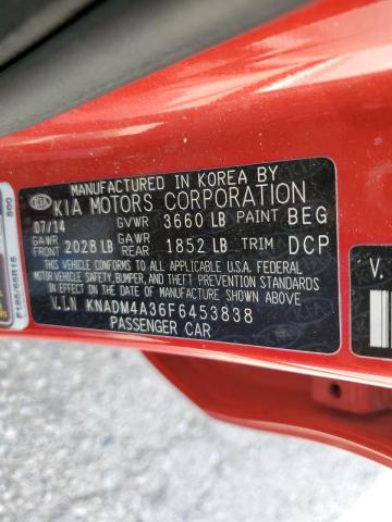 Photo 10 from auction – 2015 KIA RIO LX with VIN KNADM4A36F6453838