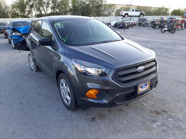 FORD ESCAPE S 2018 with VIN 1FMCU0F70JUD29695 - Photo from auction