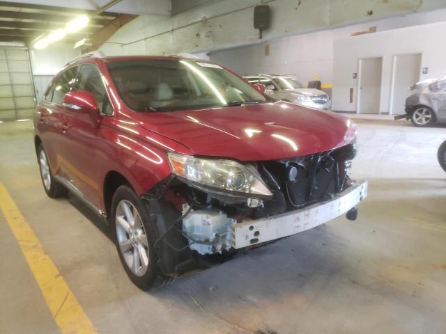 LEXUS RX 350 2012 with VIN JTJBK1BA2C2446137 - Photo from auction