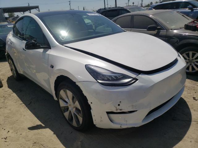 TESLA MODEL Y 2022 with VIN 7SAYGDEE5NF353517 - Photo from auction