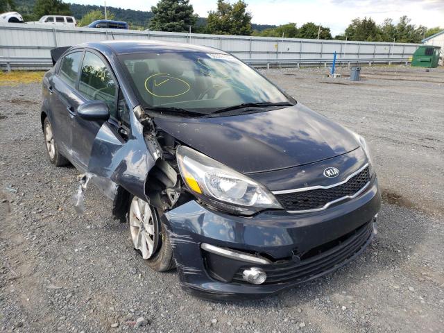 KIA RIO EX 2017 with VIN KNADN4A36H6011027 - Photo from auction