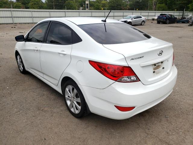 Photo 3 from auction – 2013 HYUNDAI ACCENT GLS with VIN KMHCU4AE1DU288060