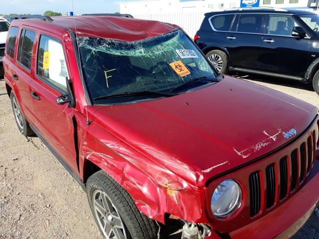 Photo 9 from auction – 2009 JEEP PATRIOT SP with VIN 1J4FF28B09D138485