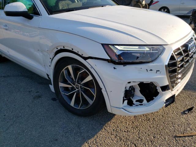 Photo 9 from auction – 2021 AUDI Q5 PREMIUM with VIN WA1AAAFYXM2076821