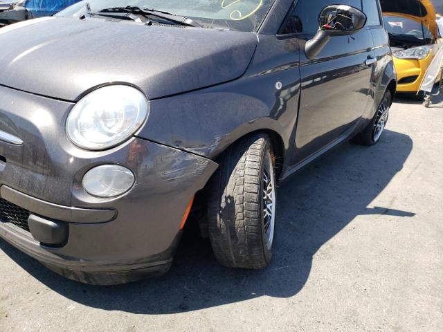 Photo 9 from auction – 2015 FIAT 500 POP with VIN 3C3CFFAR9FT537218