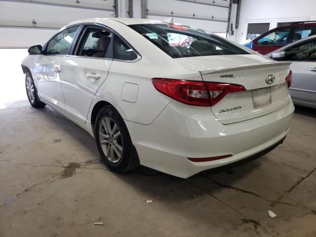 Photo 3 from auction – 2017 HYUNDAI SONATA SE with VIN 5NPE24AF4HH560340