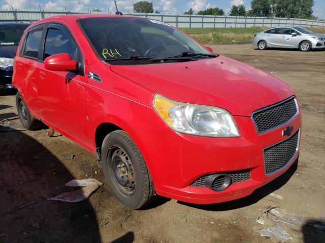CHEVROLET AVEO LS 2009 with VIN KL1TD66E29B365330 - Photo from auction