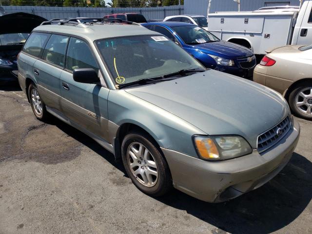 SUBARU LEGACY OUT 2003 with VIN 4S3BH675237608541 - Photo from auction