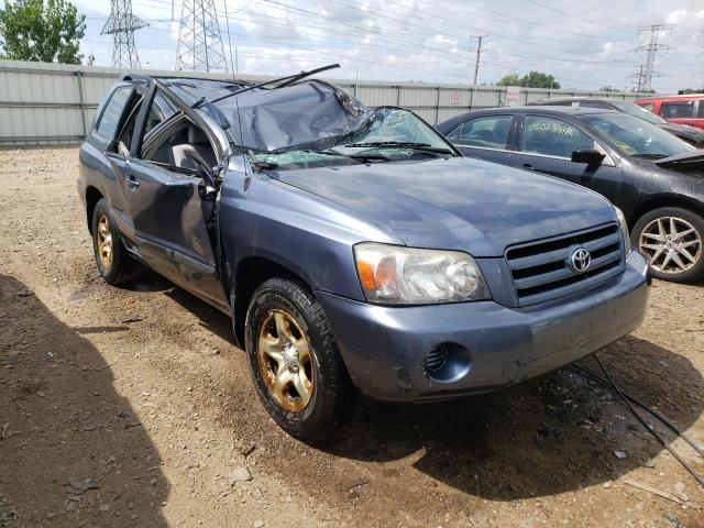 Фото 1 с аукциона – 2006 TOYOTA HIGHLANDER с VIN JTEGD21A960143992
