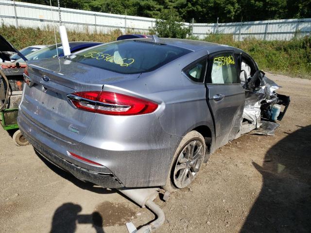 Photo 4 from auction – 2020 FORD FUSION SEL with VIN 3FA6P0CD0LR145652