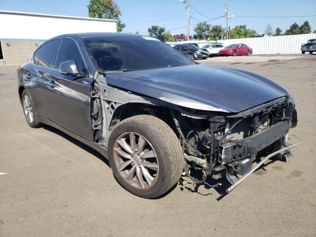 INFINITI Q50 BASE 2014 with VIN JN1BV7AR8EM688087 - Photo from auction