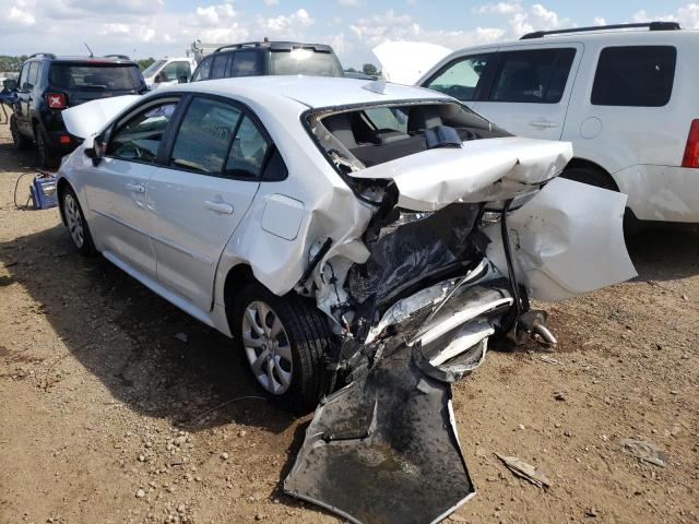 Photo 3 from auction – 2022 TOYOTA COROLLA LE with VIN JTDEPMAE3NJ195192