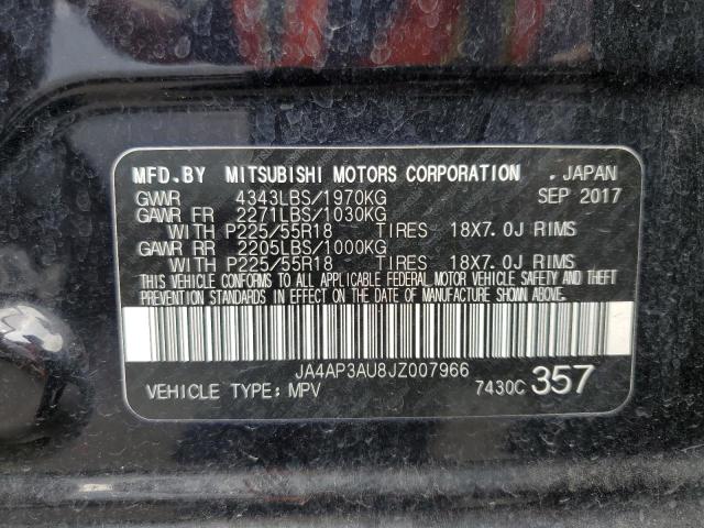 Photo 10 from auction – 2018 MITSUBISHI OUTLANDER with VIN JA4AP3AU8JZ007966