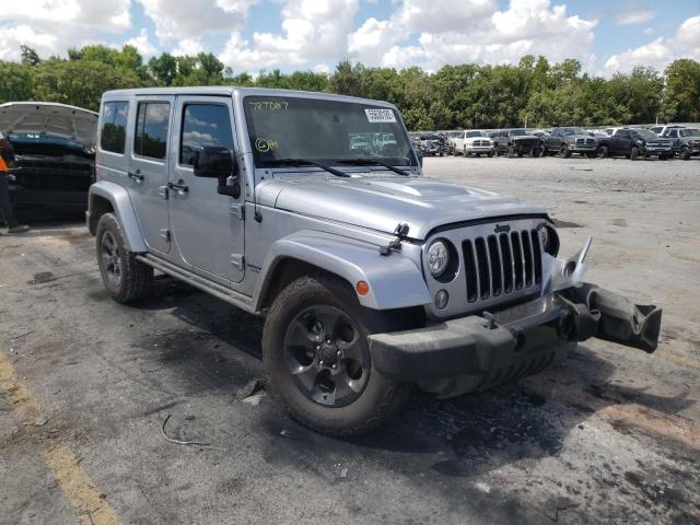 JEEP WRANGLER U 2015 with VIN 1C4BJWEG3FL727087 - Photo from auction