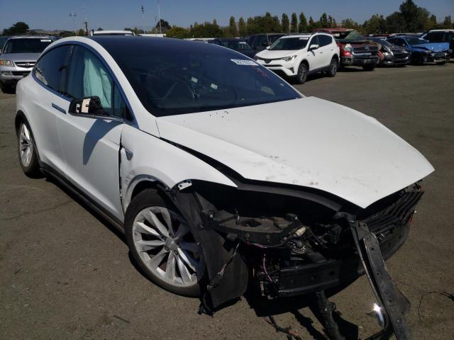 TESLA MODEL X 2018 with VIN 5YJXCAE23JF092214 - Photo from auction