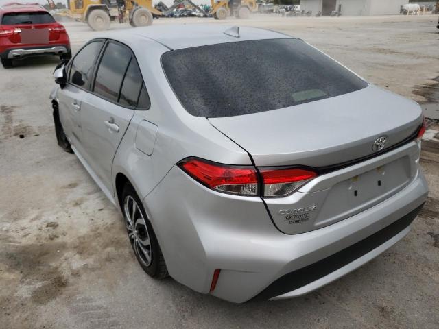 Photo 3 from auction – 2022 TOYOTA COROLLA LE with VIN JTDEPMAE6NJ201633