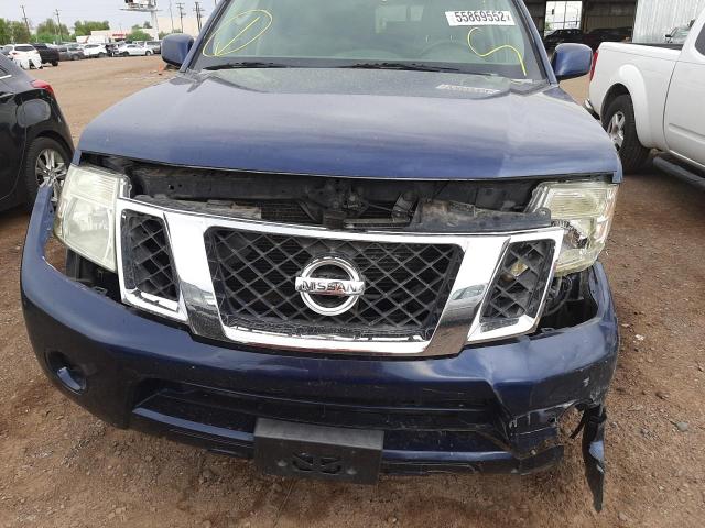 Photo 9 from auction – 2009 NISSAN PATHFINDER with VIN 5N1AR18B39C616384