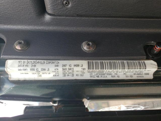 Photo 10 from auction – 2004 JEEP WRANGLER / with VIN 1J4FA49S84P765841