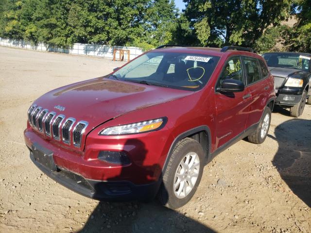 Photo 2 from auction – 2015 JEEP CHEROKEE S with VIN 1C4PJMAB3FW777037