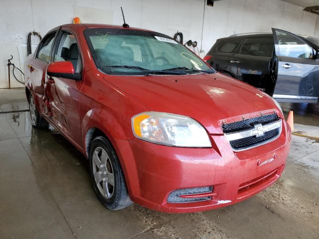 CHEVROLET AVEO LS 2010 with VIN KL1TD5DE6AB132441 - Photo from auction