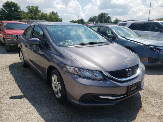 HONDA CIVIC LX 2015 with VIN 19XFB2F50FE116429 - Photo from auction