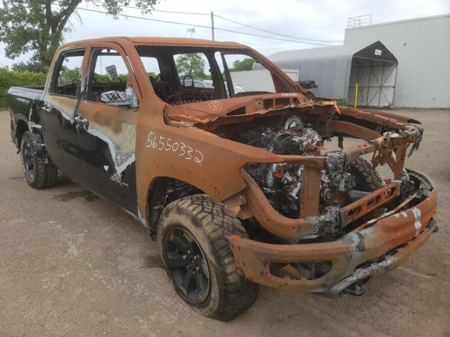RAM 1500 REBEL 2019 with VIN 1C6SRFLT4KN569261 - Photo from auction