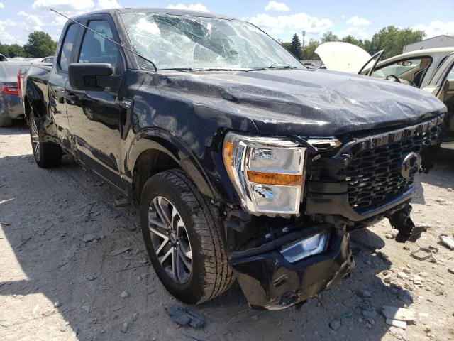 FORD F150 SUPER 2021 with VIN 1FTEX1EP4MKE87582 - Photo from auction