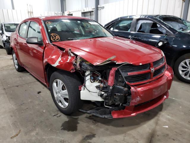 DODGE AVENGER SX 2010 with VIN 1B3CC4FB7AN209391 - Photo from auction