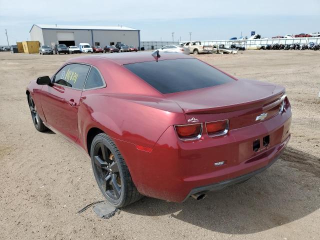 Photo 3 from auction – 2011 CHEVROLET CAMARO LT with VIN 2G1FC1ED1B9109605