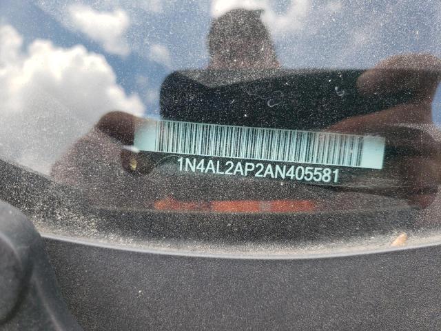 Photo 10 from auction – 2010 NISSAN ALTIMA BAS with VIN 1N4AL2AP2AN405581