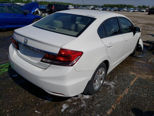 Photo 4 from auction – 2013 HONDA CIVIC LX with VIN 2HGFB2F54DH301327