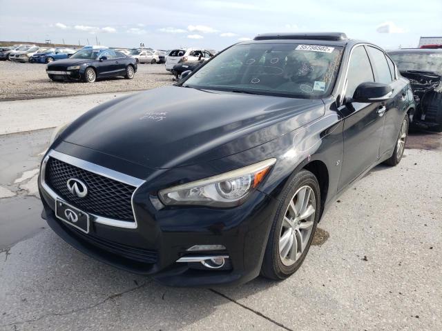 Photo 2 from auction – 2014 INFINITI Q50 BASE with VIN JN1BV7AR5EM701992