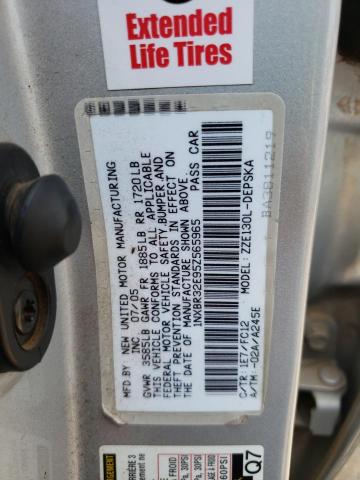 Photo 10 from auction – 2005 TOYOTA COROLLA CE with VIN 1NXBR32E95Z565965