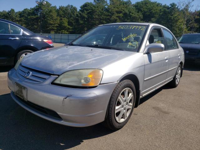 Zdjęcie 2 z aukcji – 2003 HONDA CIVIC z VIN 2HGES26793H600596