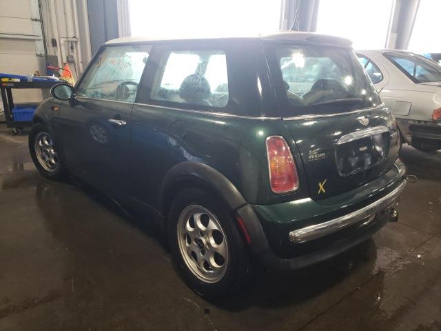 Photo 3 from auction – 2002 MINI COOPER with VIN WMWRC33422TC32115