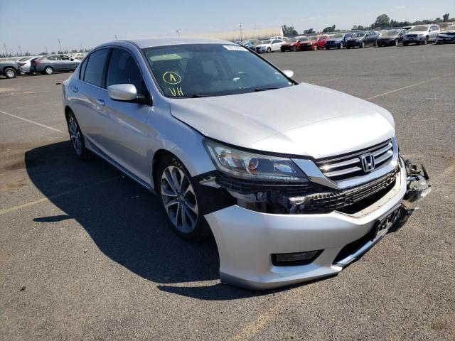 HONDA ACCORD SPO 2014 with VIN 1HGCR2F53EA283398 - Photo from auction